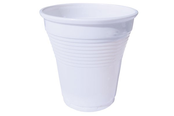 VASOS DE PLASTICO BLANCOS 3000 UNID - Moldental